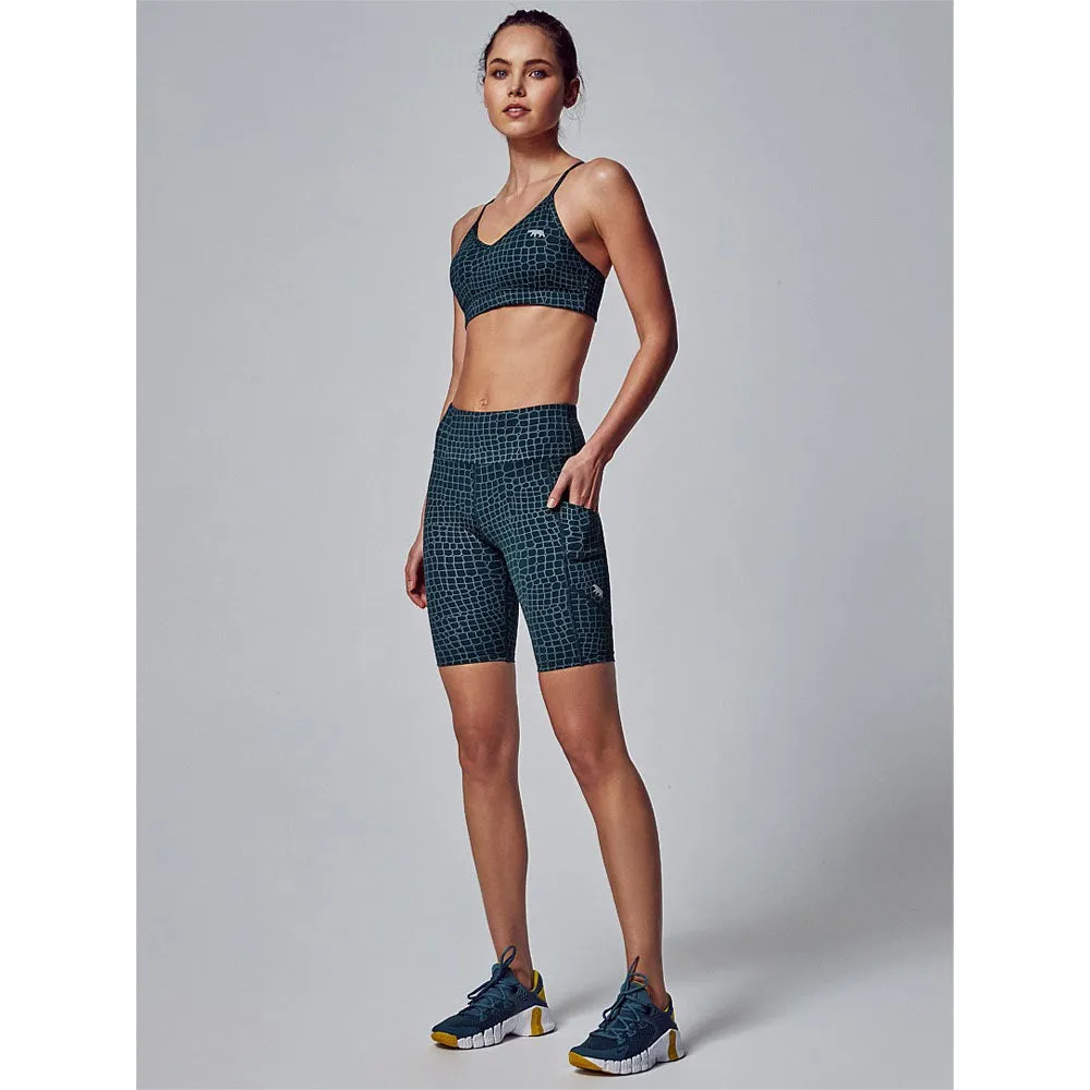 Running Bare Reflective Push Up Sports Bra