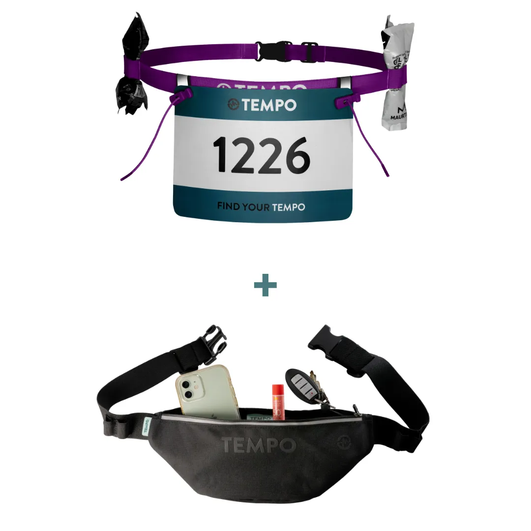 Running Belt Bundle - Purple