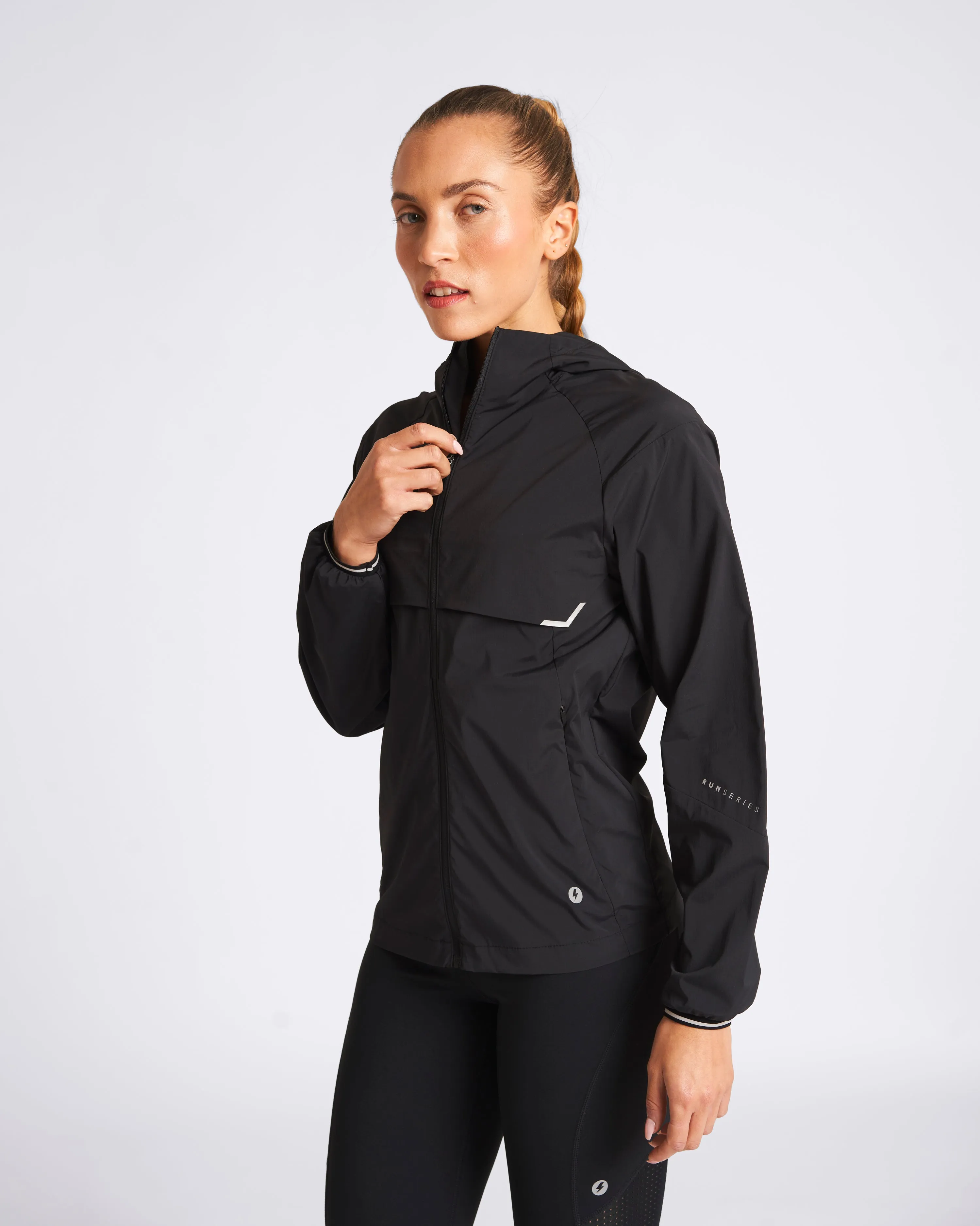 RUNSeries Pace Running Jacket Black