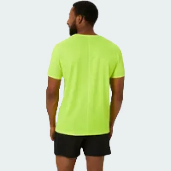 SAFETY YELLOW SILVER SS TOP