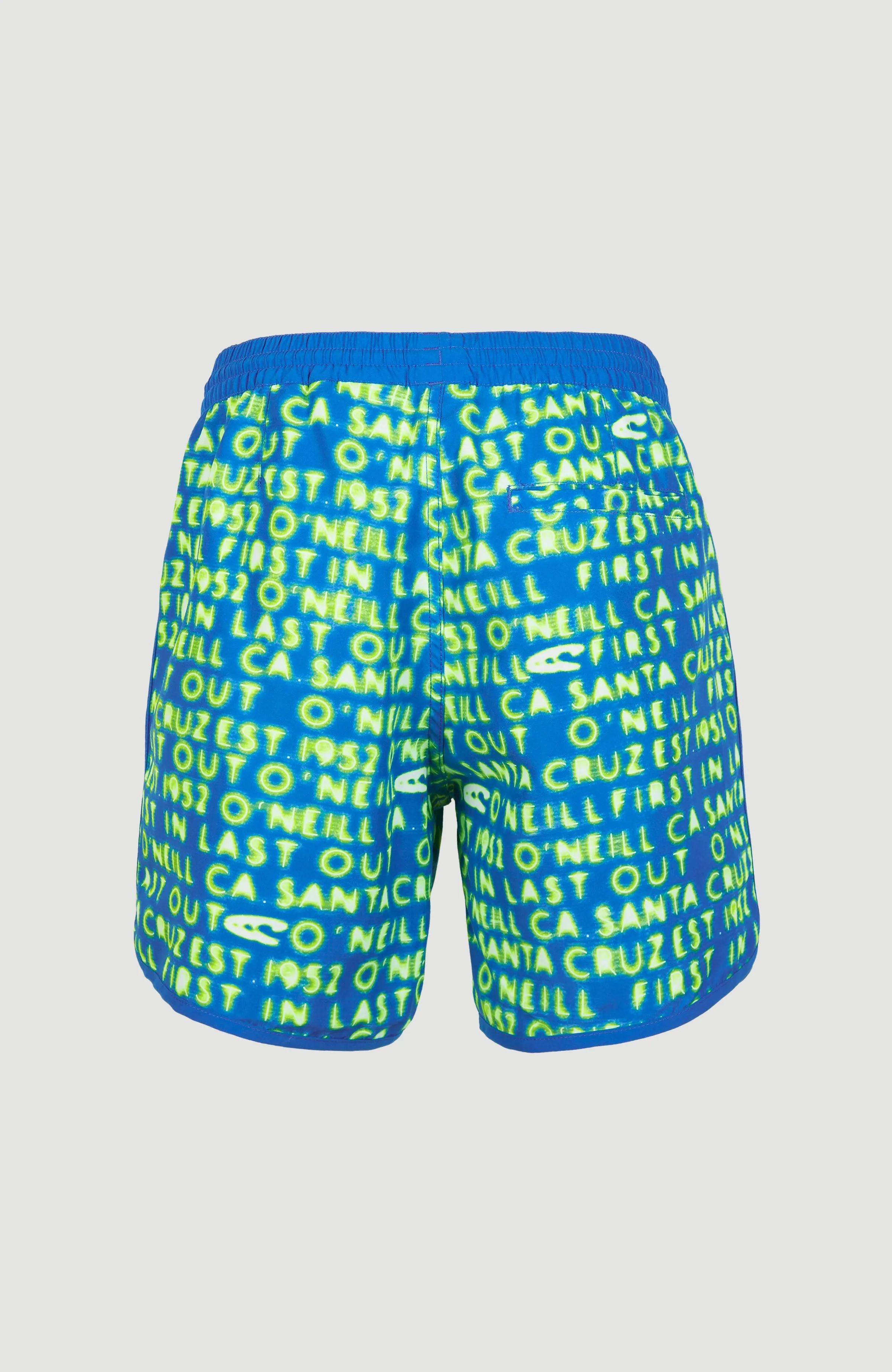 Scallop Neon 16'' Badehose | Bright Blue Neon Lights