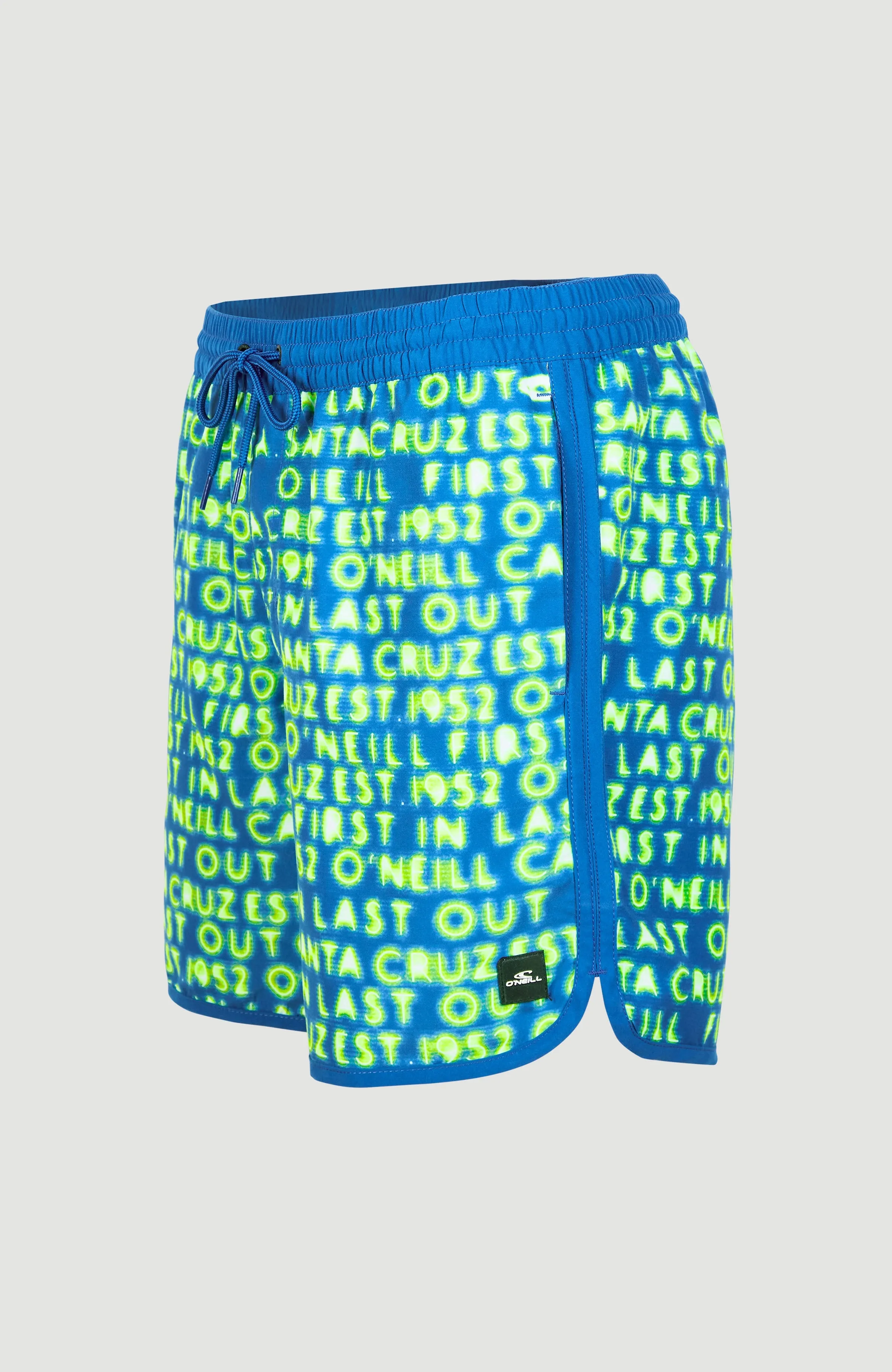Scallop Neon 16'' Badehose | Bright Blue Neon Lights