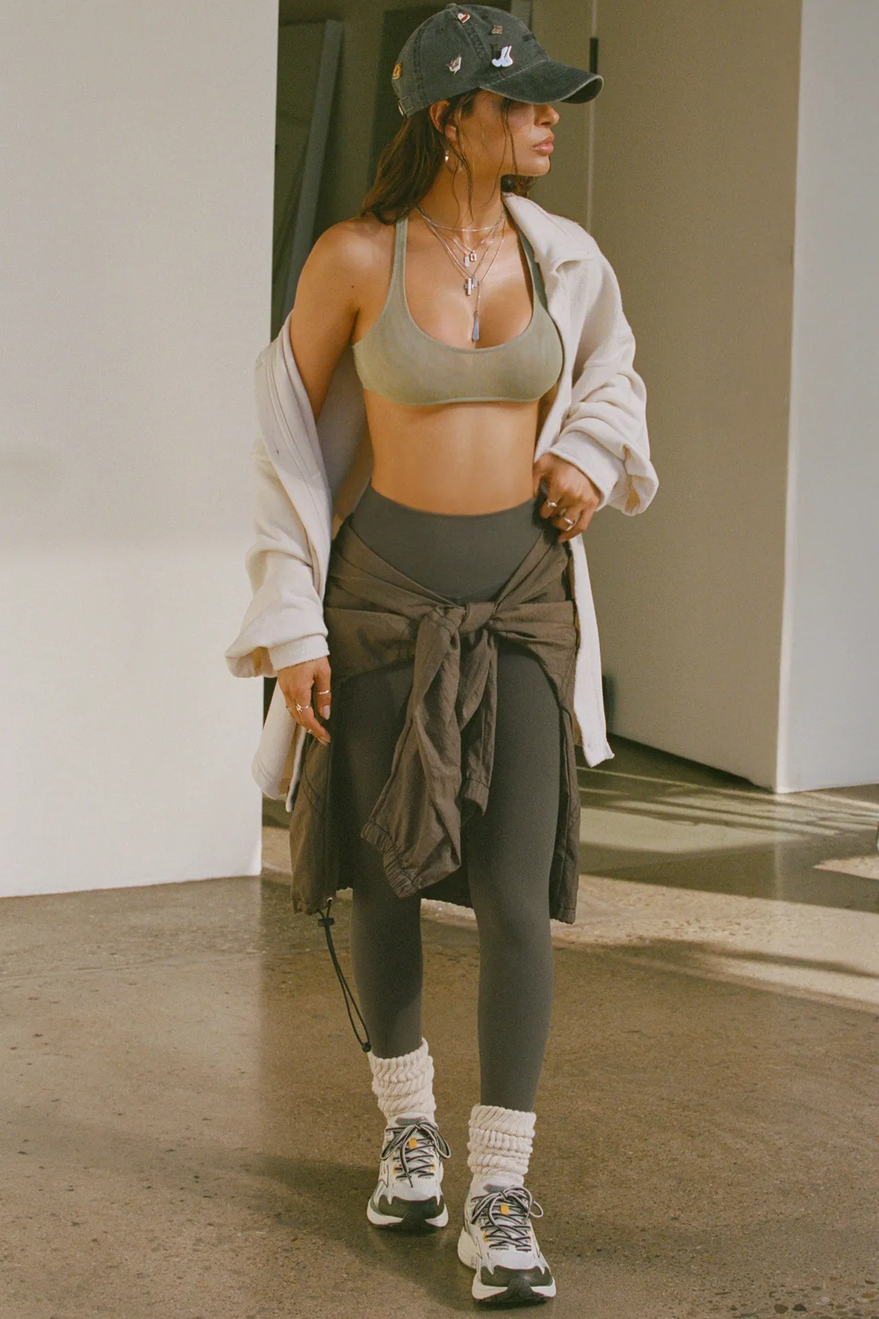 Scoop Neck Racerback Bra