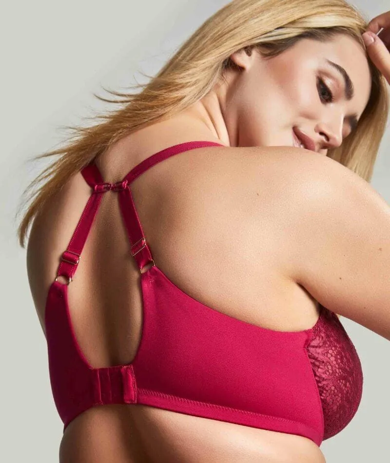 Sculptresse Estel Underwire Plunge Bra - Berry