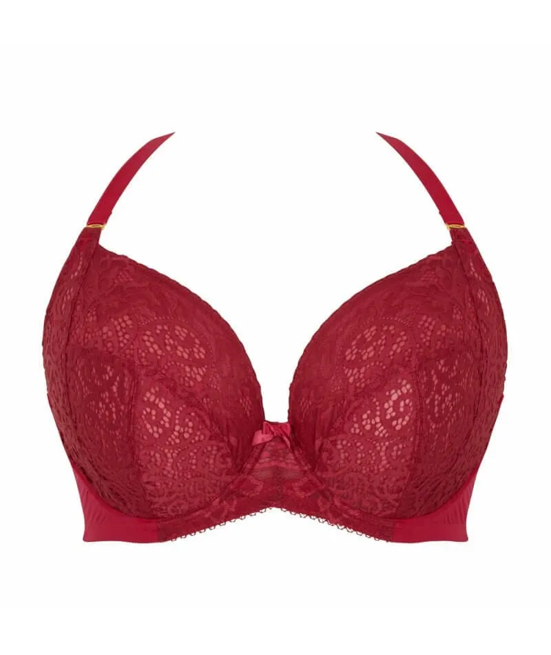 Sculptresse Estel Underwire Plunge Bra - Berry