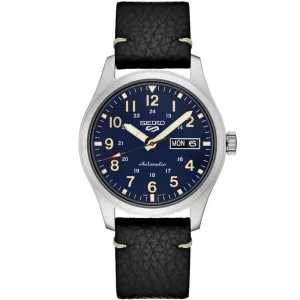 Seiko 5 Field Specialist Style SRPG39K1 SRPG39 SRPG39K Leather Sports Watch