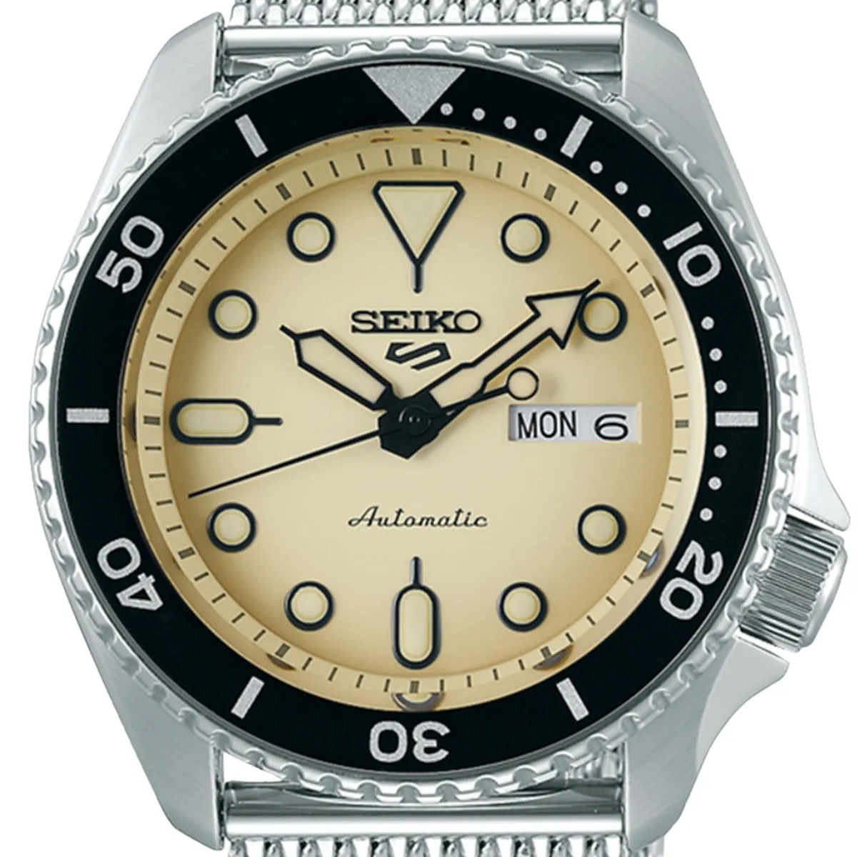Seiko 5 Mesh Strap SRPD67K1 SRPD67 SRPD67K Automatic Sports Watch