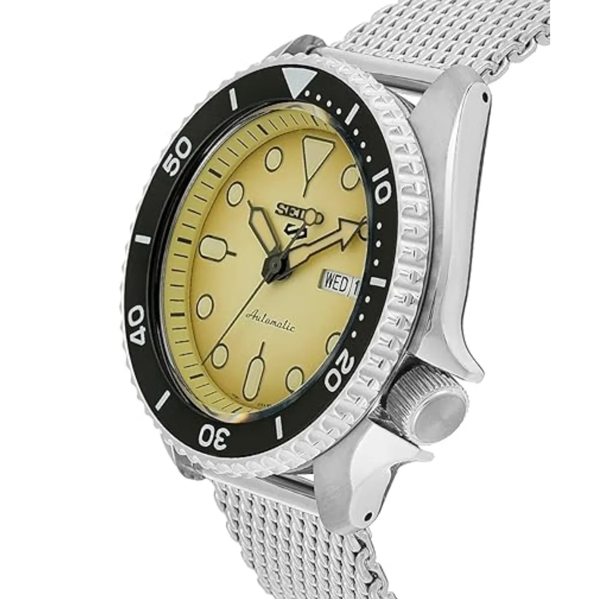 Seiko 5 Mesh Strap SRPD67K1 SRPD67 SRPD67K Automatic Sports Watch