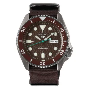 Seiko 5 Sports Automatic Brown Dial Men's Watch SRPD85K1