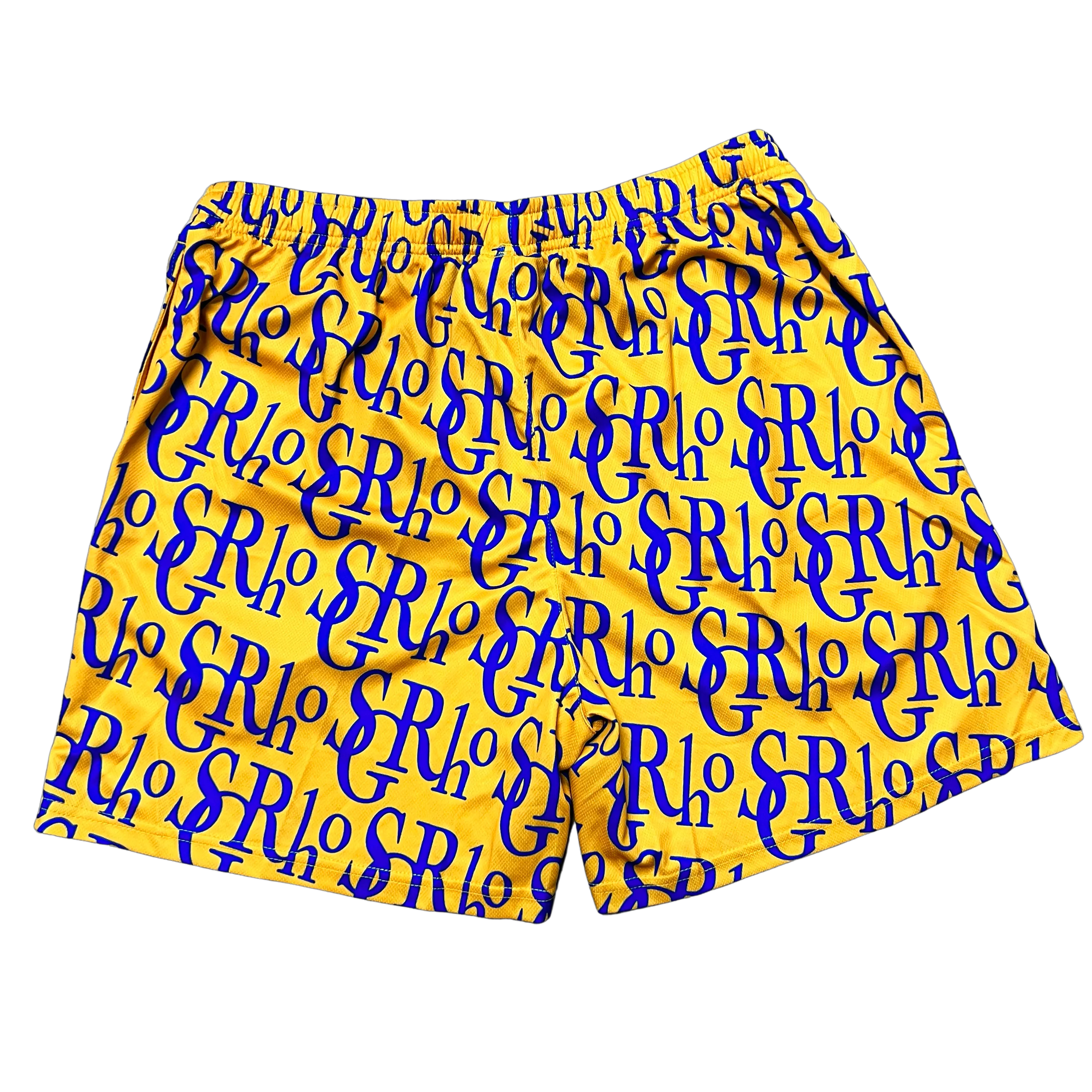 SGRHO Monogram Mesh Shorts