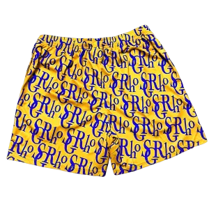 SGRHO Monogram Mesh Shorts