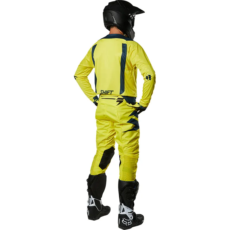 SHIFT 3LACK MAINLINE JERSEY [YELLOW/NAVY]