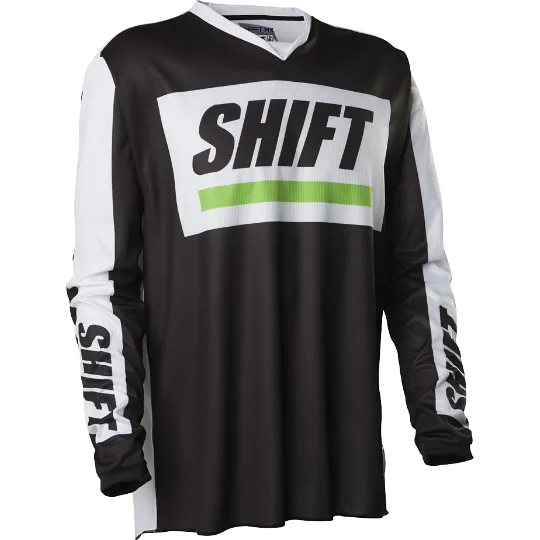 SHIFT RECON CALIBER JERSEY [BLACK/WHITE]