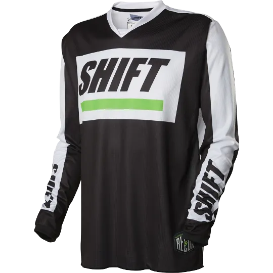 SHIFT RECON CALIBER JERSEY [BLACK/WHITE]
