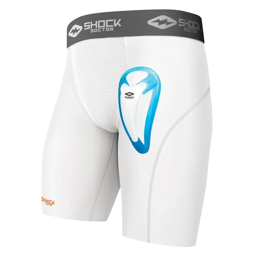 SHOCK DOCTOR MEN'S CORE COMPRESSION PROTECTIVE SHORT