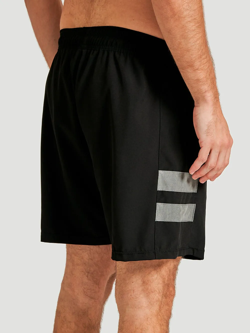 Shorts Hurley Block 16,5" Plus Size Preta