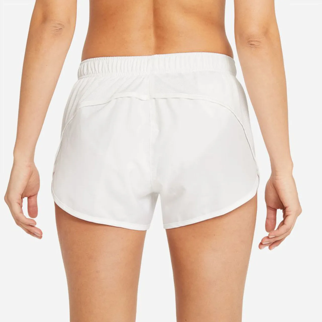SHORTS NIKE WOMAN PANTALONCINO DONNA RUNNING CROSSFIT FITNESS BIANCO