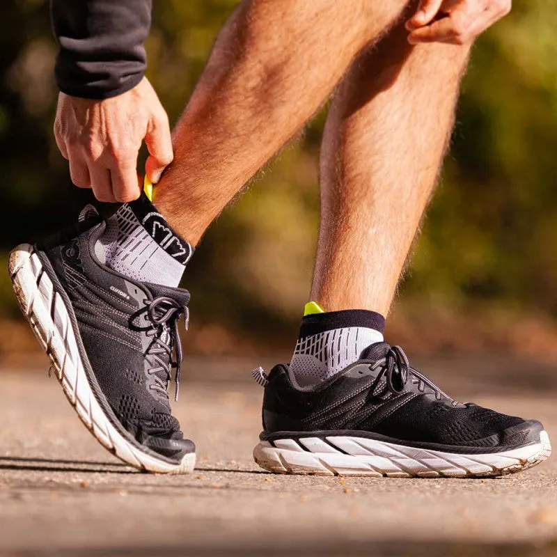 Sidas Run Feel Grey & Black Running Socks