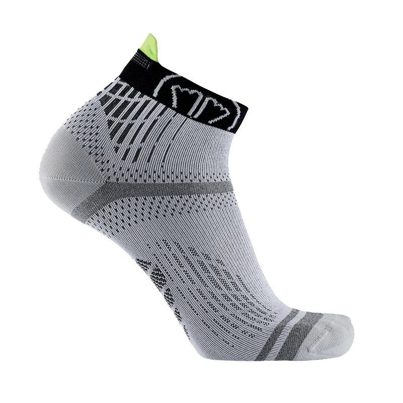 Sidas Run Feel Grey & Black Running Socks