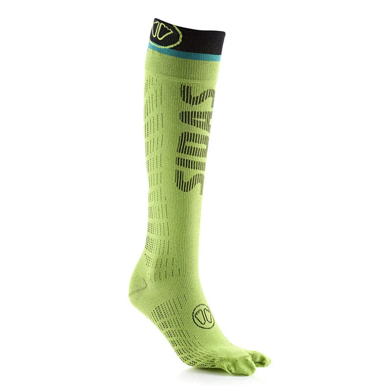 Sidas Run Podium Black & Yellow Sports Recovery Socks