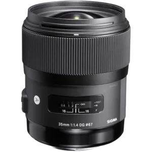 Sigma 35mm f/1.4 Art DG HSM Lens for Sony A Mount