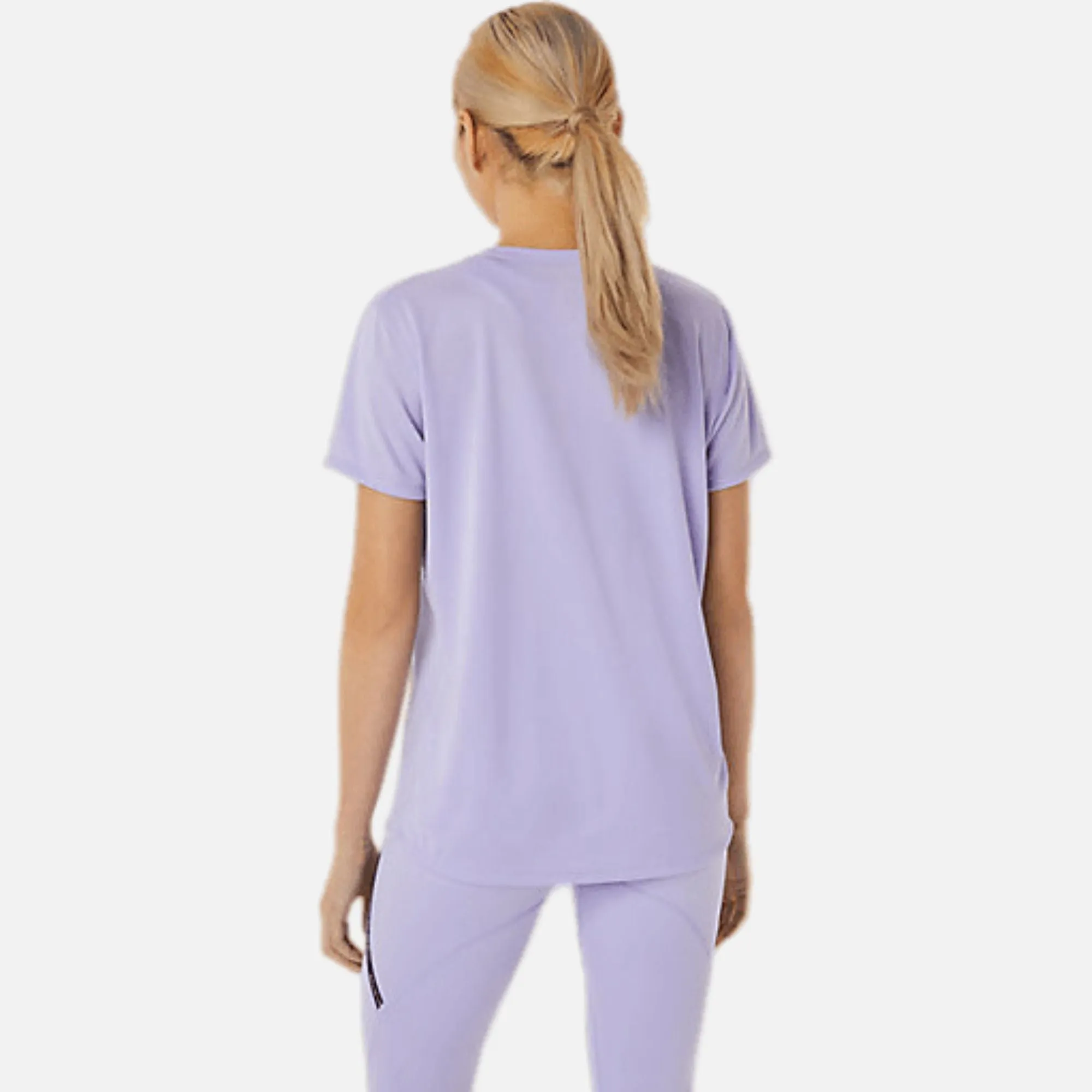 SILVER SHORT SLEEVED TOP