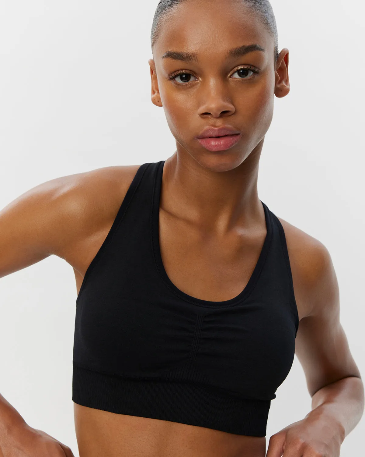 SIMONESPO SPORTS BRA - Black