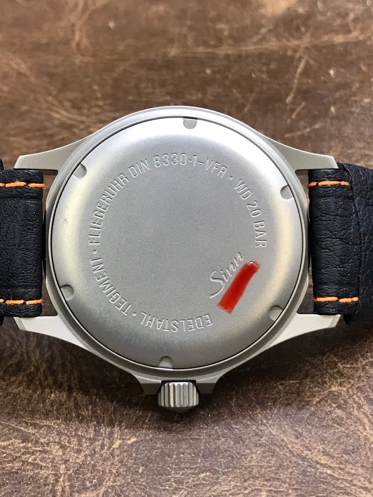 Sinn UTC 857 Black Dial Automatic Men's Watch