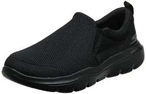 Skechers Men's GO Walk Evolution Ultra-Impeccable Sneaker, Black, 7