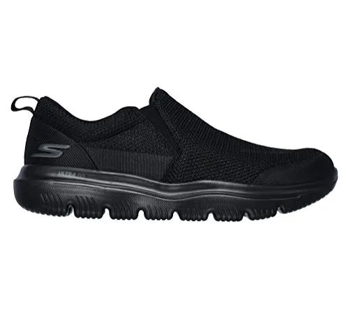 Skechers Men's GO Walk Evolution Ultra-Impeccable Sneaker, Black, 7