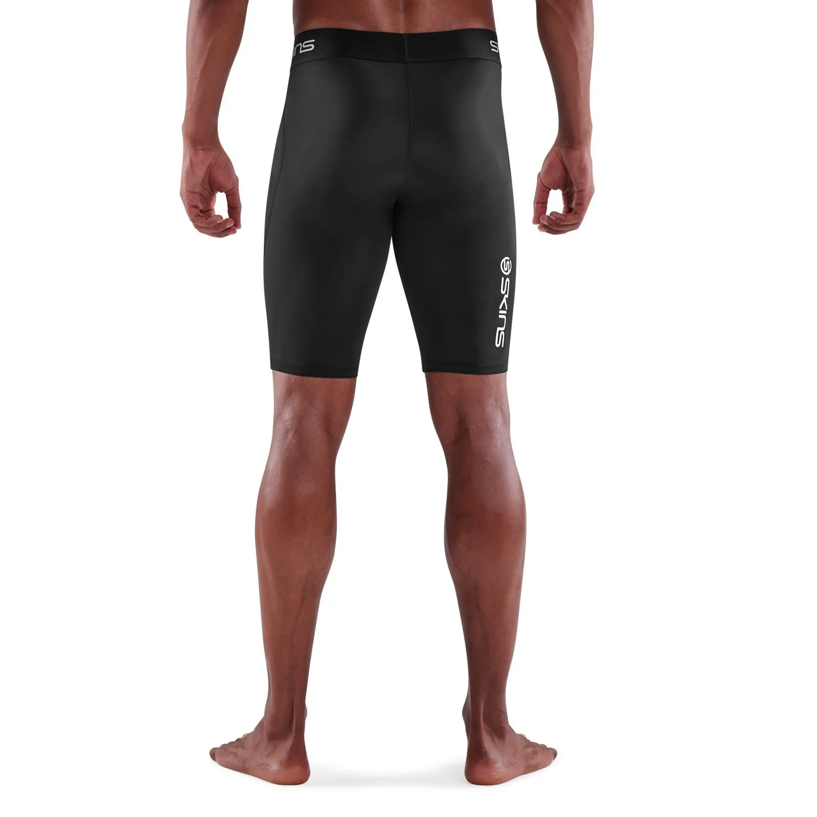 Skins Series-1 Men's Half Tights - Black