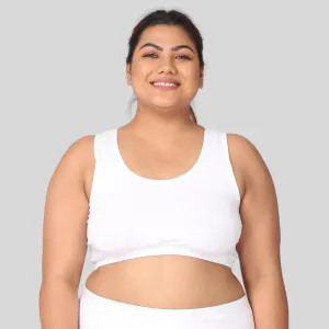 Sleep Bra For Large Breasts | Lounge Bra For Large Breasts | Non Padded | Non Wired | Full Coverage | Racerback