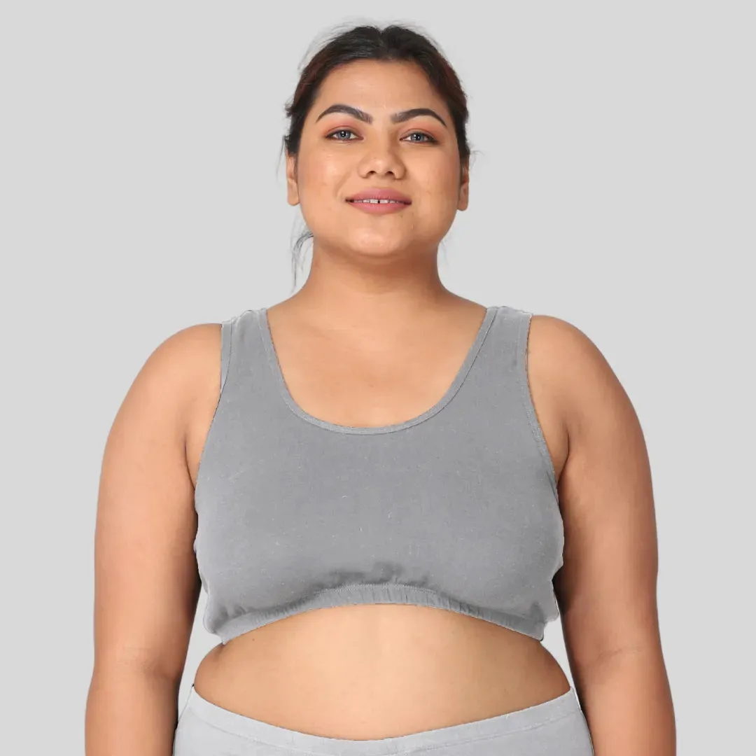 Sleep Bra For Large Breasts | Lounge Bra For Large Breasts | Non Padded | Non Wired | Full Coverage | Racerback
