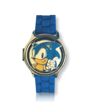 Sonic the Hedgehog Digital Watch for Boys Kids Spinner LCD Watches