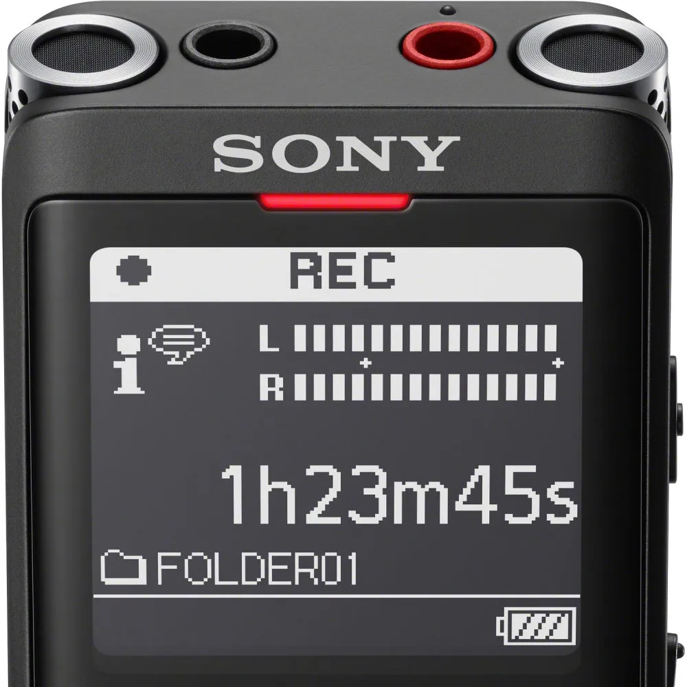 Sony ICD-UX570 Digital Voice Recorder | Black