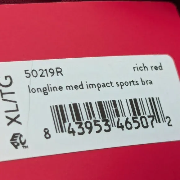 Spanx Longline Medium Impact Sports Bra XL