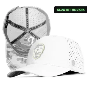 Special Edition Performance Snapback | Skull Ghost Military Camo | White PreOrder
