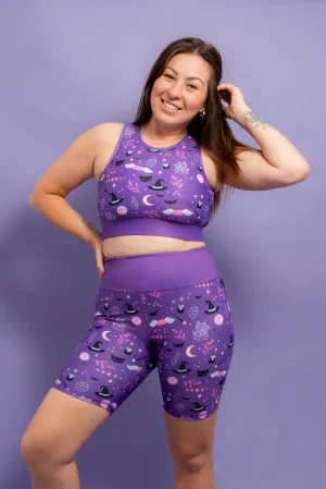 Spellbound (Purple) Sports Bra