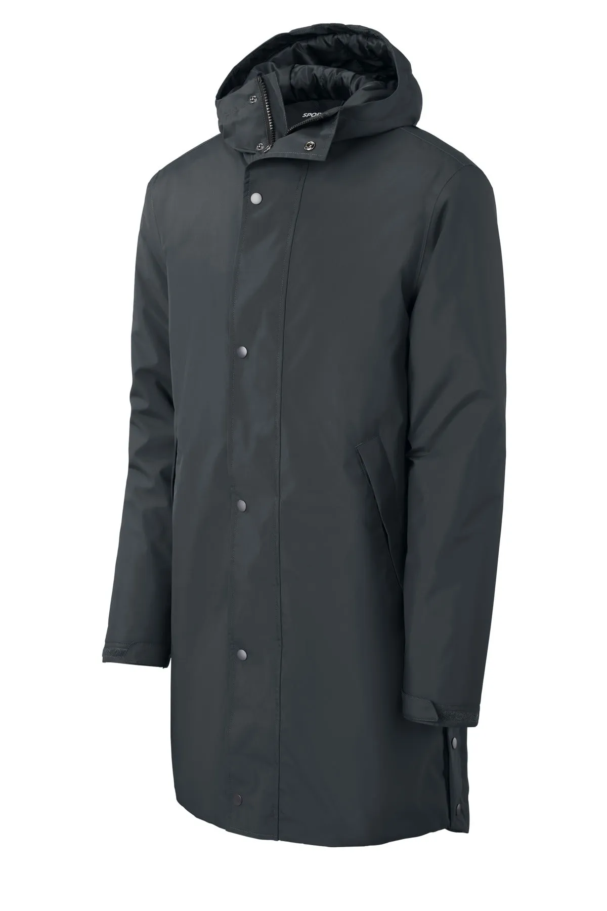 Sport-Tek Waterproof Insulated Sideline Parka JST55 Graphite