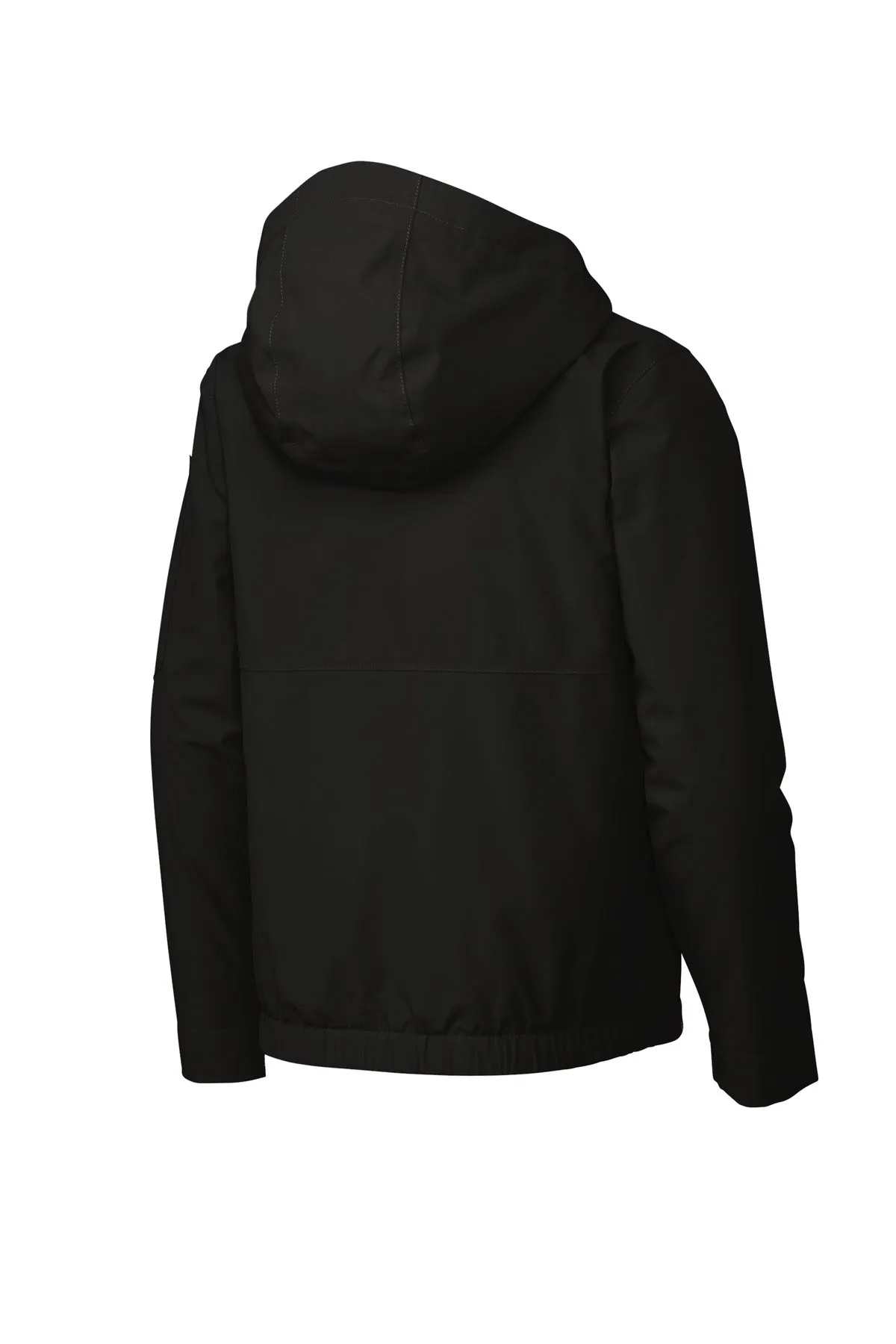 Sport-Tek Youth Waterproof Insulated Jacket YST56 Black