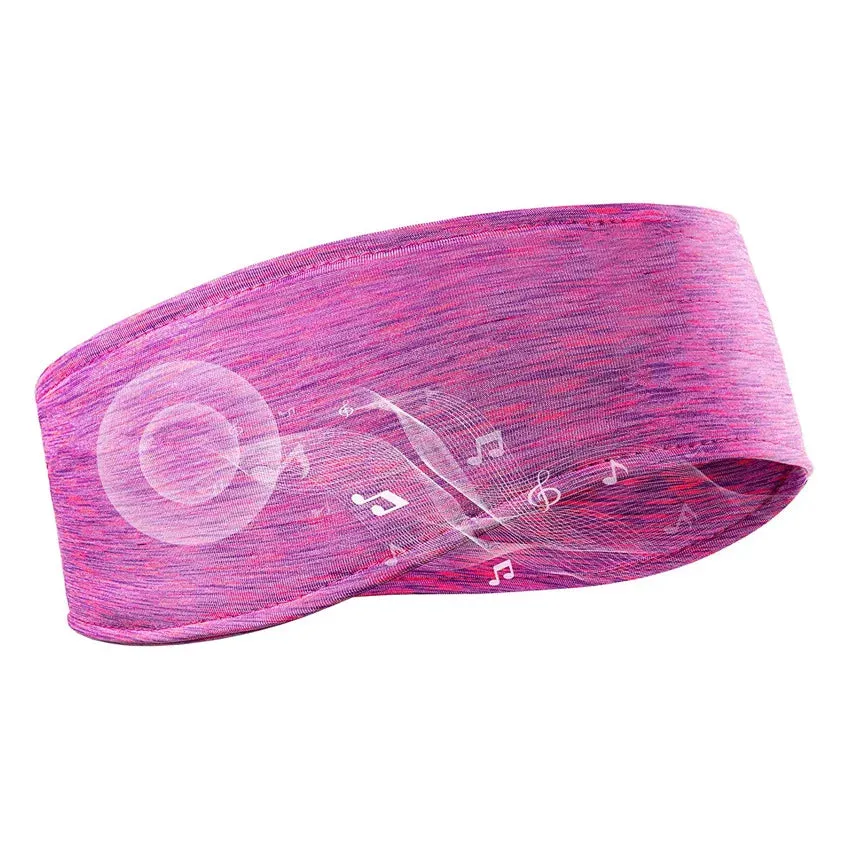 Sports Headphones 3.5mm Wired Stereo Music Headband Breathable Sleep Eye Mask Soft Earphone for Mobile Phone PC Birthday Gifts