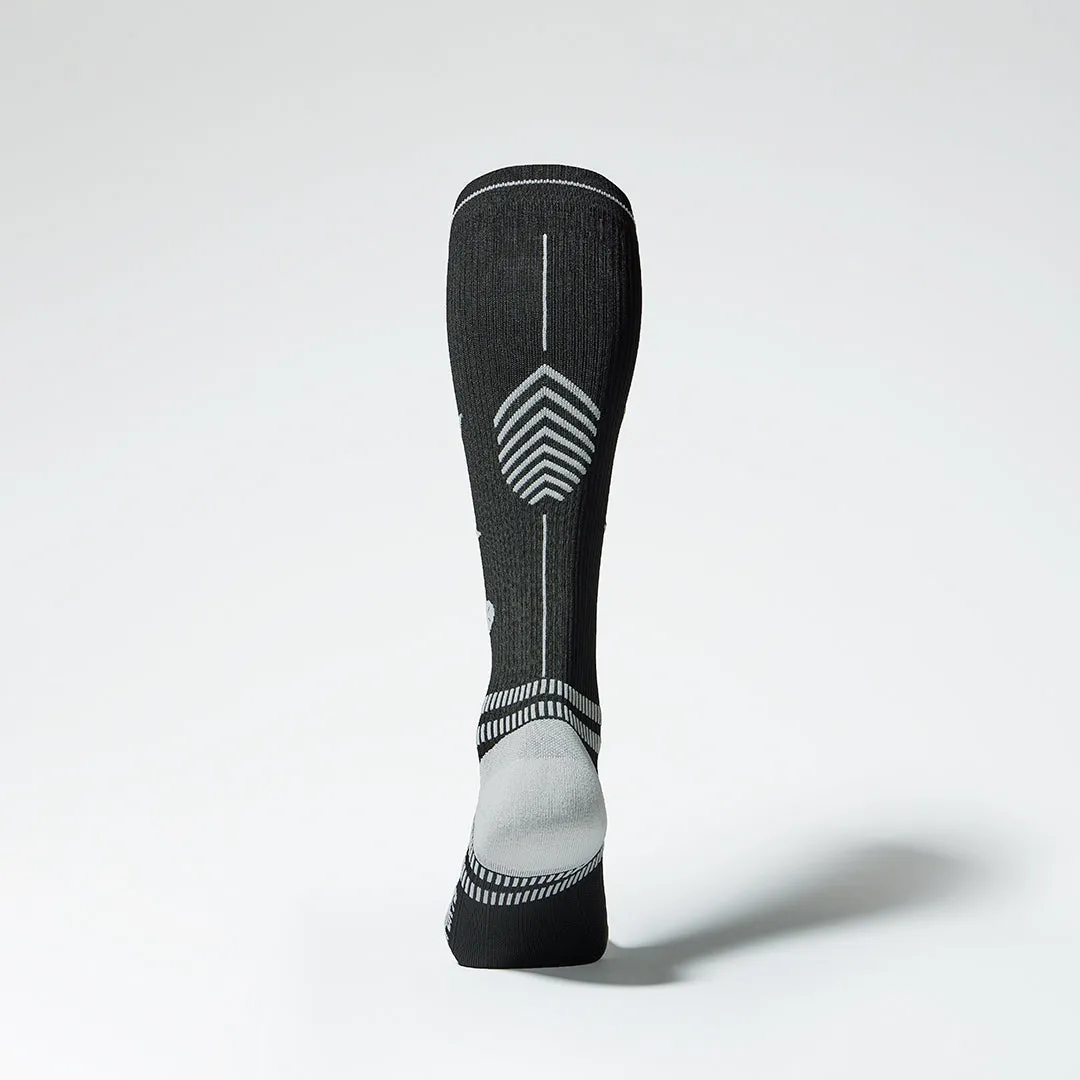 Sports Socks Women 2024 | Black / Light Grey