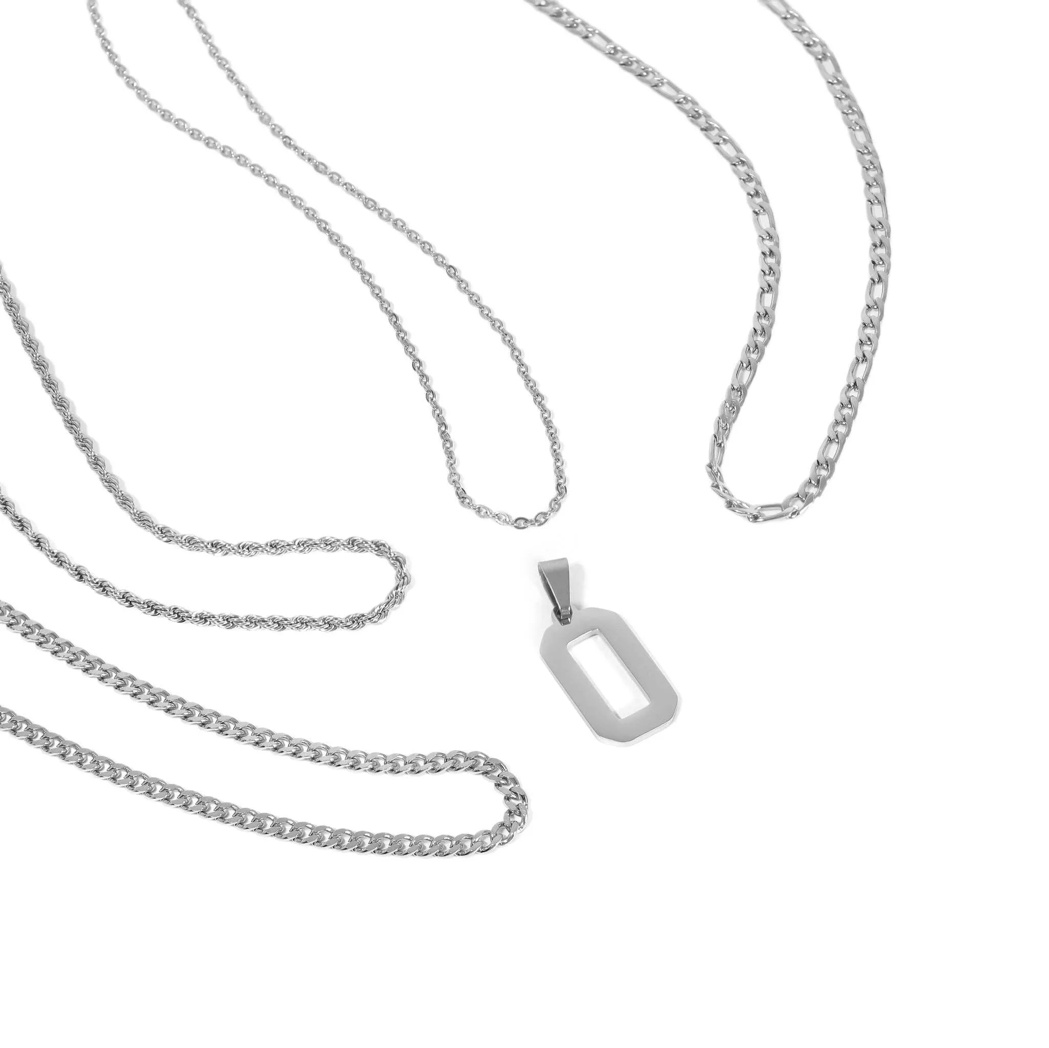 Stainless Steel Sport Number Pendant