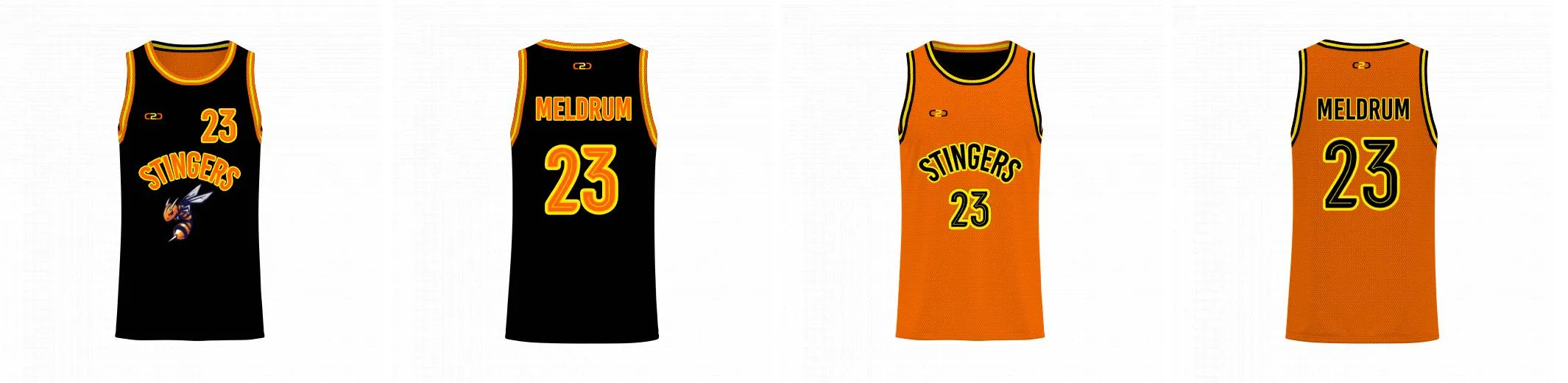 STANDARD Core Reversible Basketball Singlet Design Your Own