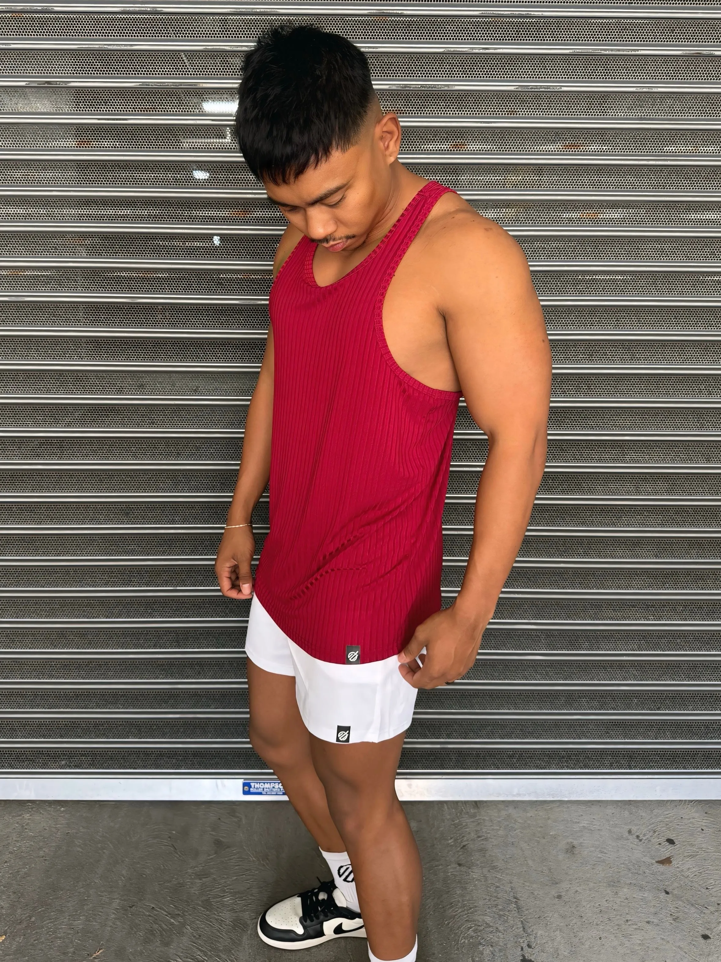 STATEMENT TRAINING SHORTS 2.0 in WHITE