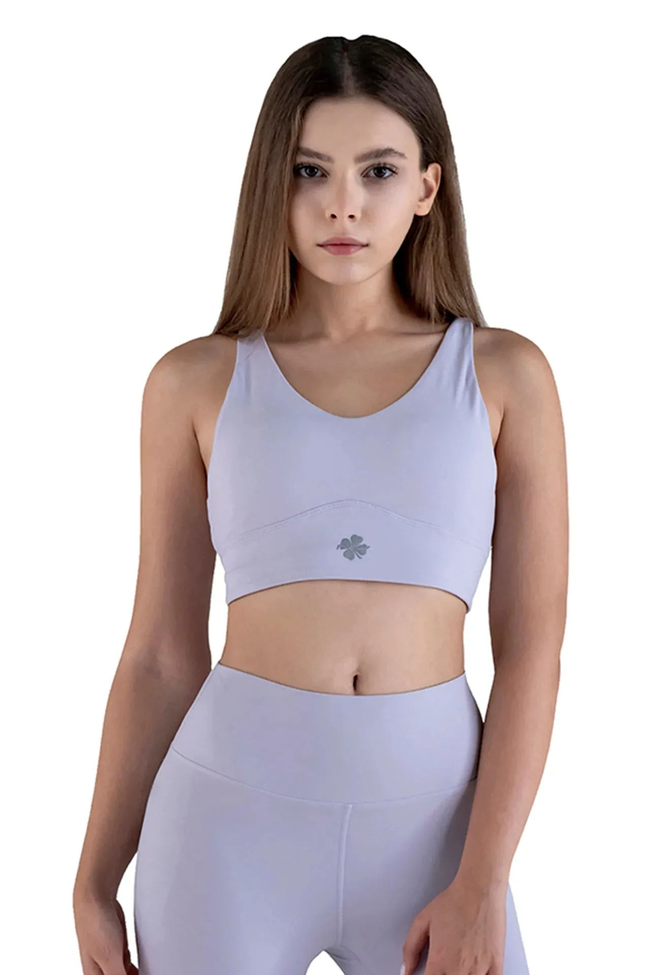 Strappy Cross Back Sports Bra