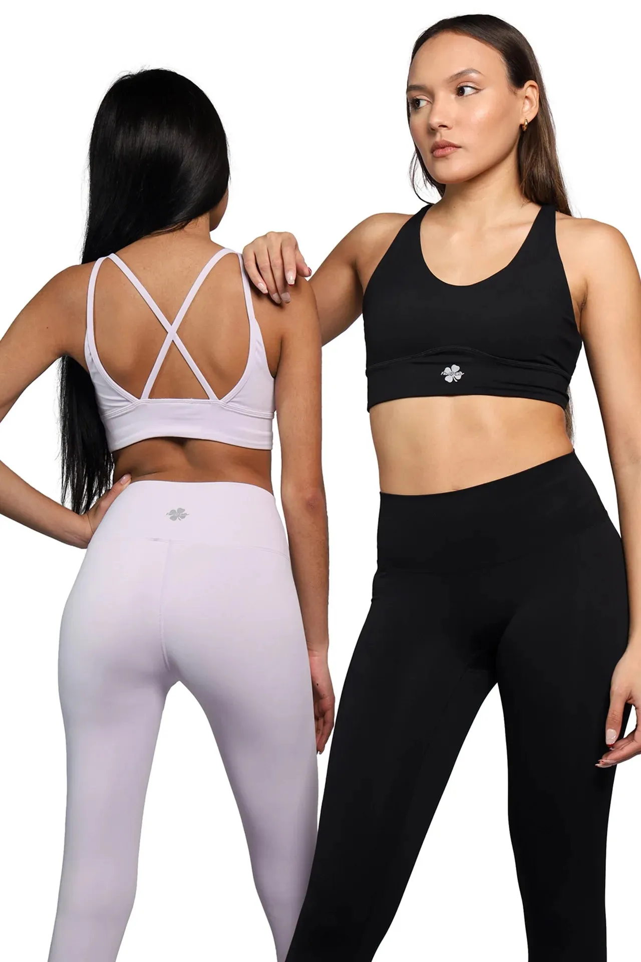Strappy Cross Back Sports Bra