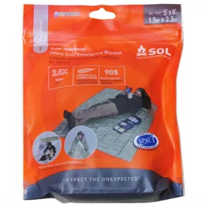Survive Outdoors Longer SOL Heavy Duty Emergency Blanket