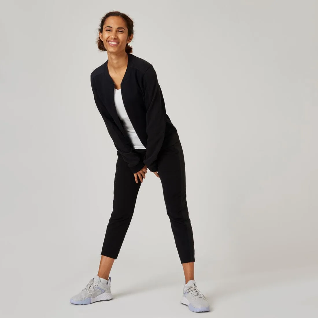 Sweat Zippé Fitness Femme - 520