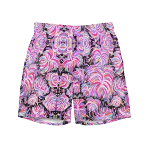 Swim Trunks ( Secret Internal Pocket)- "Fluffy" Design
